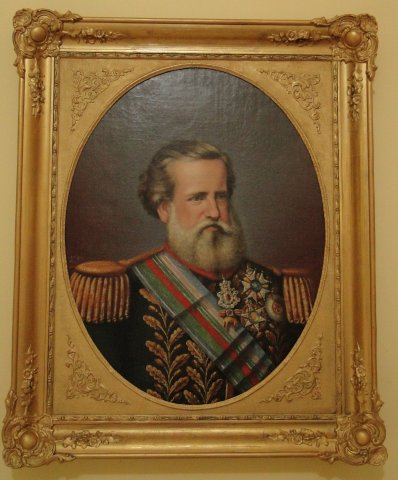 Óleo sobre tela - D. Pedro II, 1877